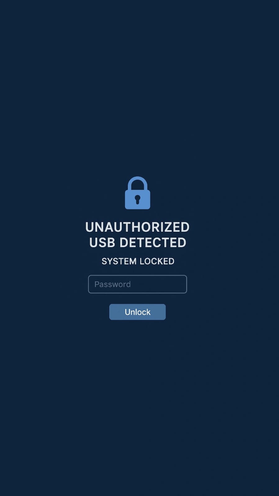 USBGuard Intrusion Alert